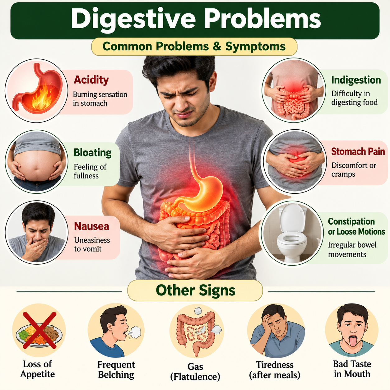 Digestive problems