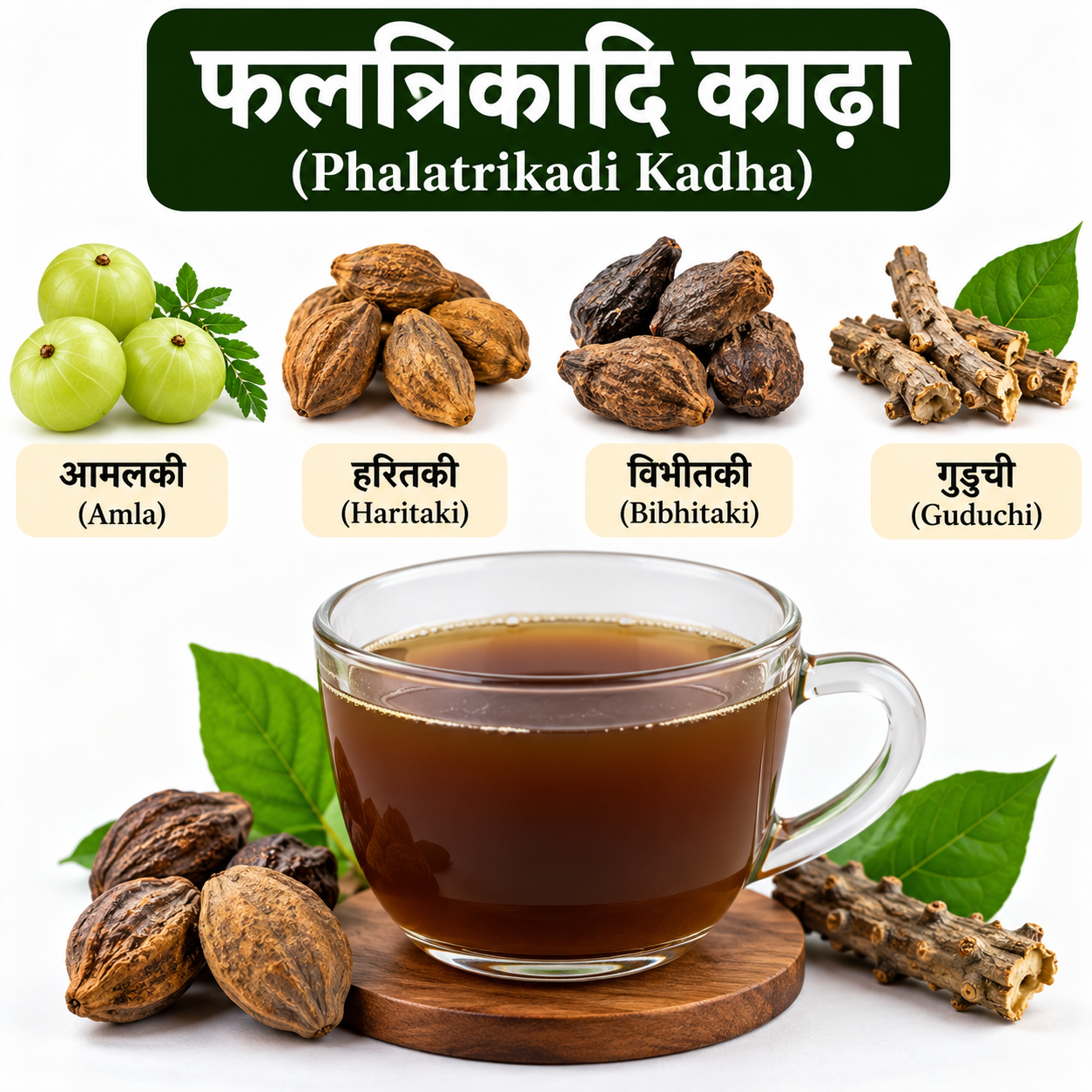 फलत्रिकादि काढ़ा